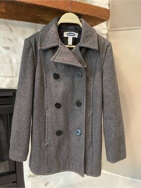Vintage Old Navy Women's Double-Breasted Pea Coat